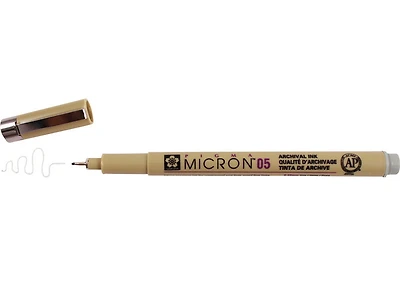 Pigma micron pen 0.45mm pale cool grey