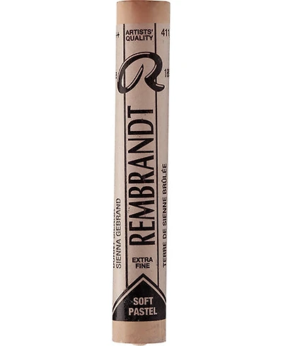 Pastel rembrandt sienne brûlée
