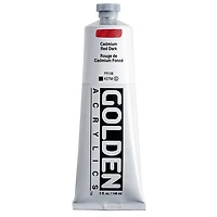 Acrylic heavy body - 5 oz  cadmium red dark  s9