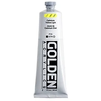Acrylic heavy body - 5 oz  cadmium yellow light  s7