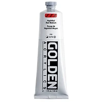 Acrylic heavy body - 5 oz  naphthol red medium  s5