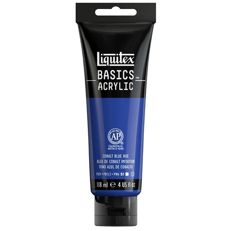 Acrylique basics - 4oz - bleu de cobalt imitation