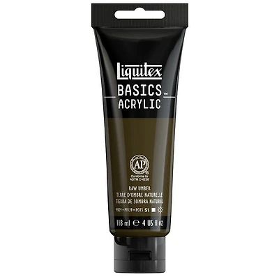Acrylique basics - 4oz - terre d'ombre naturelle