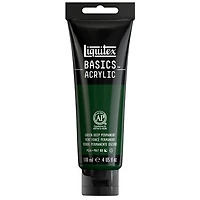 Acrylique basics - 4oz - vert foncé permanent