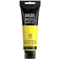 Basics acrylic - 4oz - cadmium yellow light hue