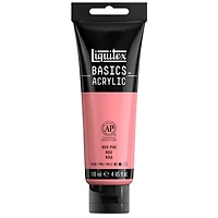 Basics acrylic - 4oz - rose pink