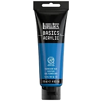 Acrylique basics - 4oz - bleu fluorescent