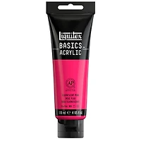 Acrylique basics - 4oz - rose fluorescent