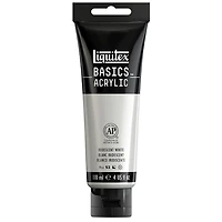 Acrylique basics - 4oz - blanc iridescent