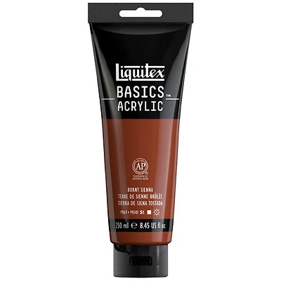 Acrylique basics - 8oz - terre de sienne brûlée