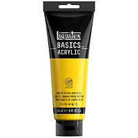 Basics acrylic - 8oz - cadmium yellow medium hue