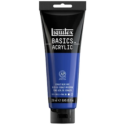 Acrylique basics - 8oz - bleu de cobalt imitation