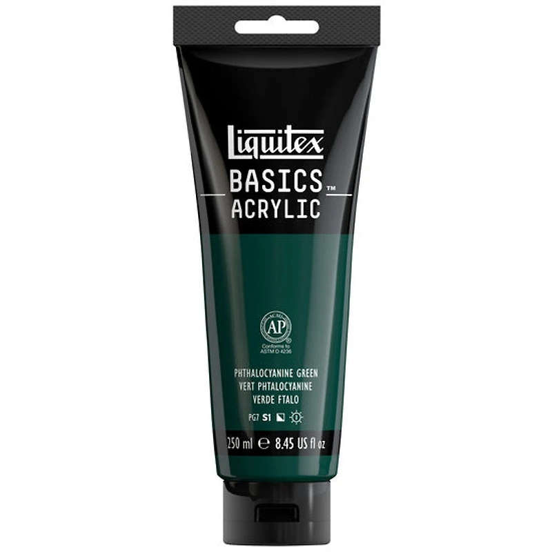 Acrylique basics - 8oz - vert phtalocyanine