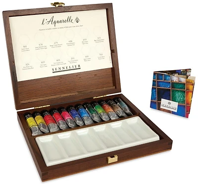 Coffret - aquarelle tube (12)