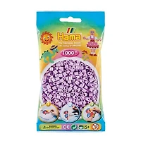 Pqt. 1000 perles hama midi - lilas pastel
