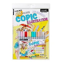 Ens. 12 marqueurs copic ciao illustrations mangas