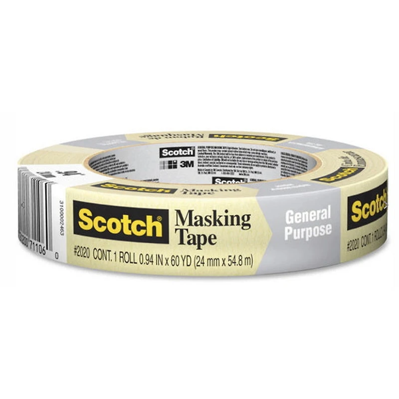 Ruban masquer tout usage 3m - 24 millimeter