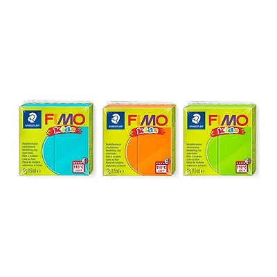 Pâte à modeler fimo kids blanc scintillant