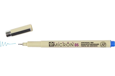 Stylo pigma micron 0.45mm bleu