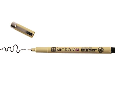 Stylo pigma micron 0.5mm noir