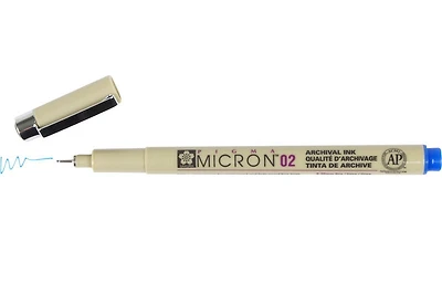 Stylo pigma micron 0.3mm bleu