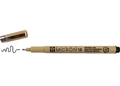 Stylo pigma micron 0.6mm noir