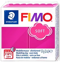 Pâte à modeler fimo soft framboise