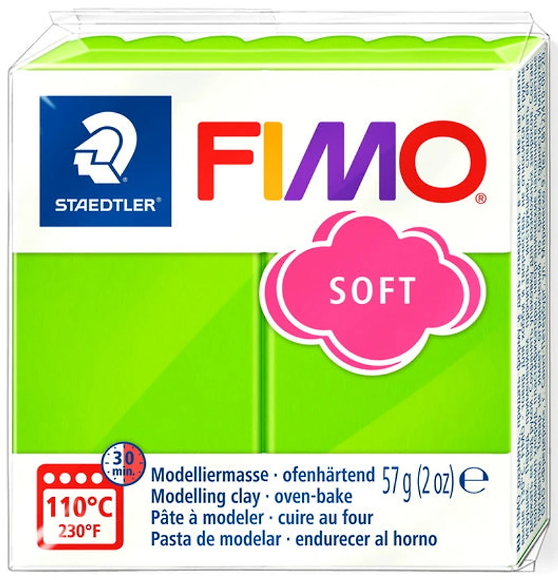 Polymer Clay Fimo Soft Green Apple