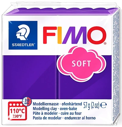 Pâte à modeler fimo soft prune