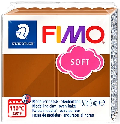 Pâte à modeler fimo soft caramel