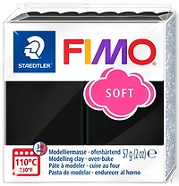 Pâte à modeler fimo soft noir
