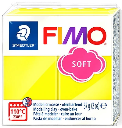 Pâte à modeler fimo soft citron