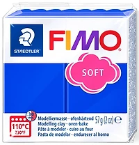 Polymer Clay Fimo Soft Blue Brilliant