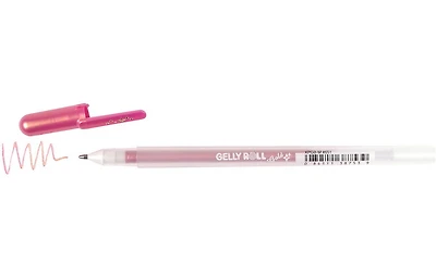 Stylo gel gelly roll 0.7mm gold shadow rose