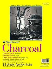 Charcoal paper pad -s300 - 9x12in (32s)