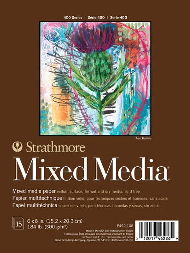 Bloc techniques mixtes - s400 - 6x8po (15f)