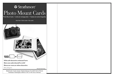Photo cards - 5x7in - white (100)