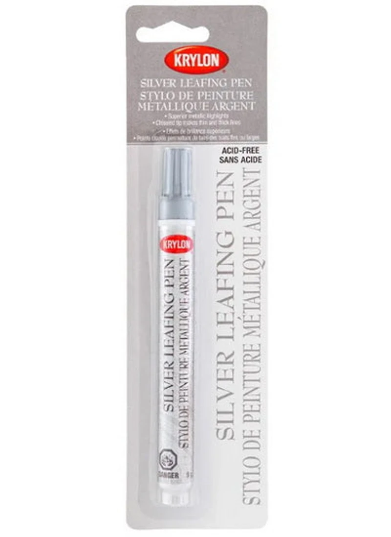 Stylo peinture métallique argent