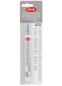 Stylo peinture métallique argent
