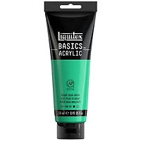 Basics acrylic - 8oz - bright aqua green