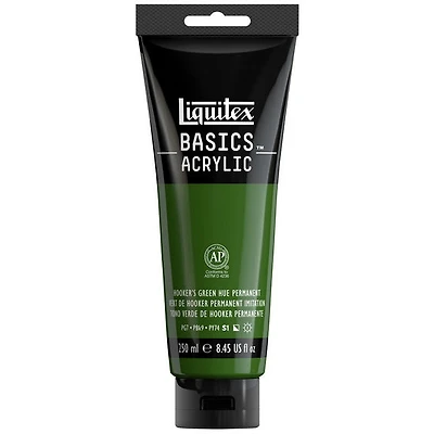 Acrylique basics - 8oz - vert de hooker permanent imitation