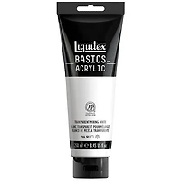 Basics acrylic - 8oz - transparent mixing white