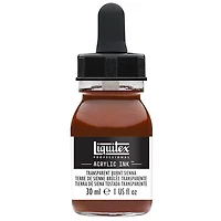 Acrylic Ink Transparent Burnt Sienna- 30ml