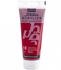 Acrylic hv - studio - 100ml - naphthol carmine