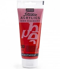 Acrylique hv - studio - 100ml - écarlate quinacridone