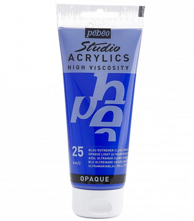 Acrylic hv - studio - 100ml - light ultramarine blue