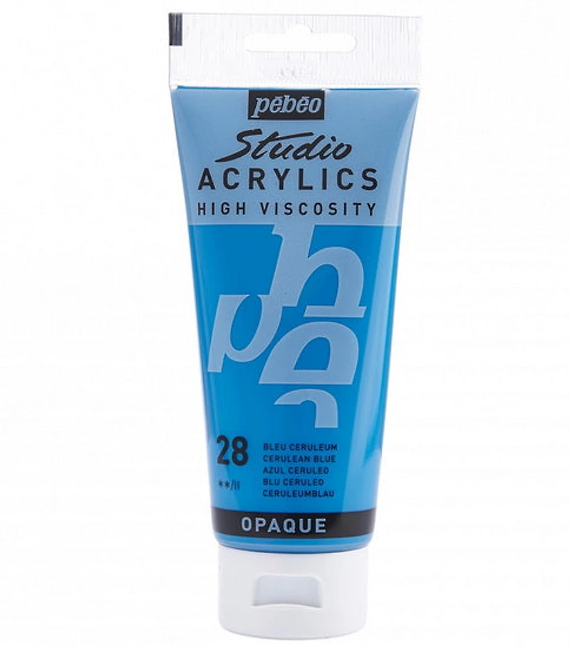 Acrylic hv - studio - 100ml - cerulean blue