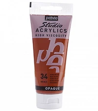 Acrylic hv - studio - 100ml - red ochre