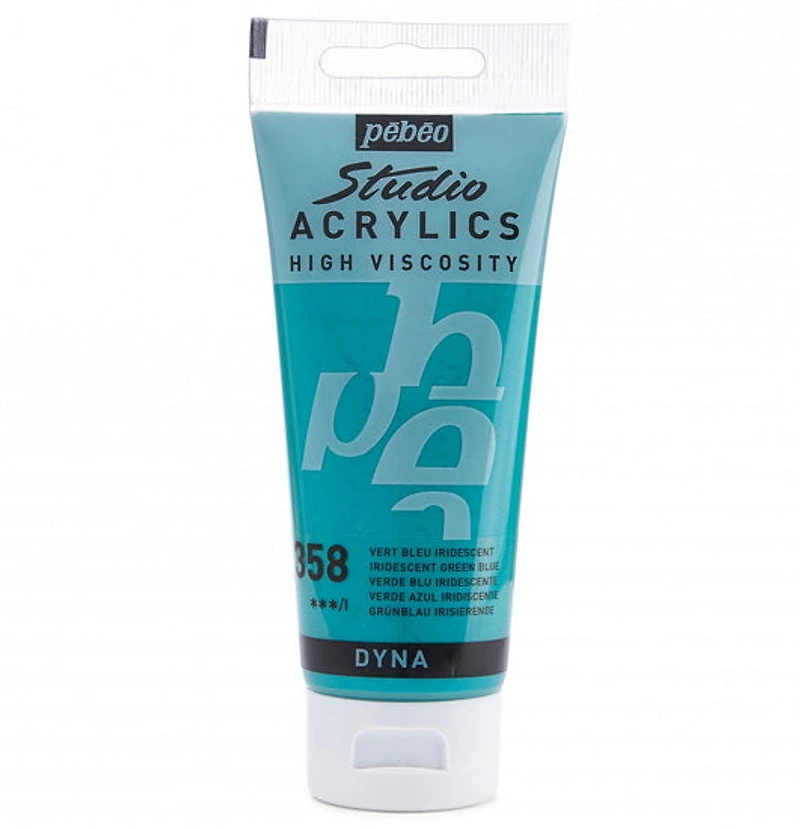 Acrylic hv - studio - 100ml - iridescent blue green