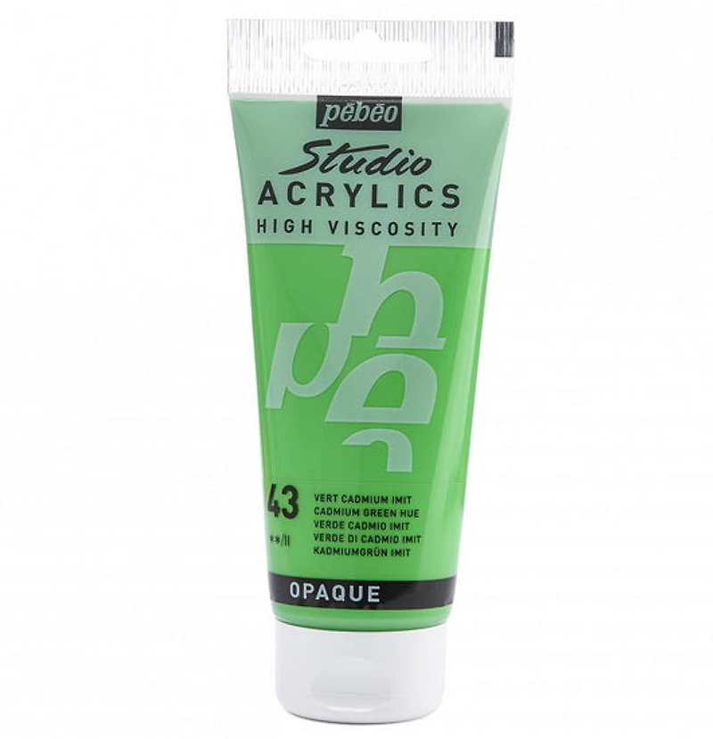 Acrylique hv - studio - 100ml - vert de cadmium